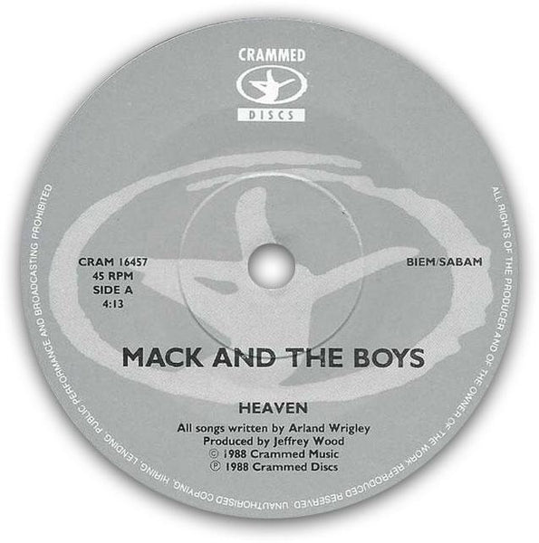 MACK AND THE BOYS - Heaven / Everything Could Be Easy . 7"