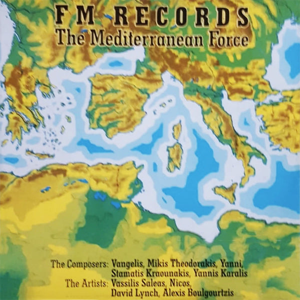 VARIOUS - FM Records The Mediterranean Force . CD sleeve