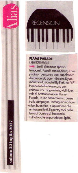 FLAME PARADE - A New Home . CD