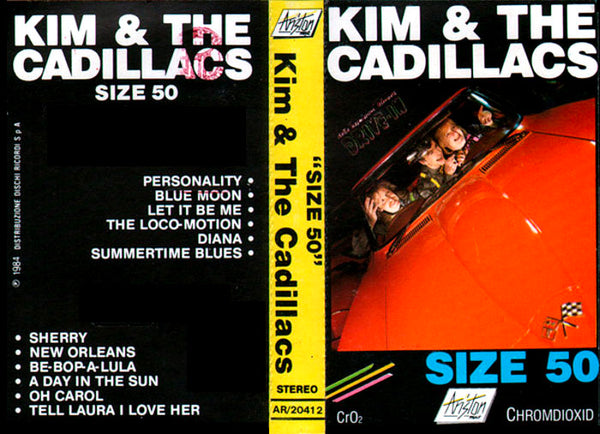 KIM & THE CADILLACS - Size 50 . MC