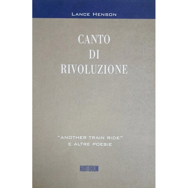 LANCE HENSON - Canto di rivoluzione . BOOK