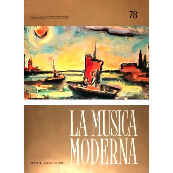 IGOR STRAVINSKI - Igor Stravinski ( La Musica Moderna 78 ) . 10"