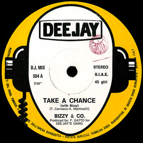 BIZZY & CO. - Take A Chance . 12"