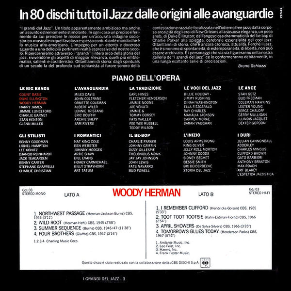 WOODY HERMAN - Woody Herman . LP