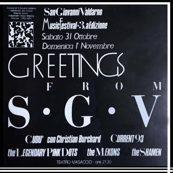 VARIOUS - Greetings from S.G.V. . depliant