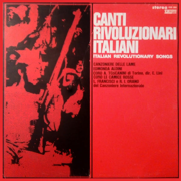 VARIOUS - Canti rivoluzionari italiani . LP