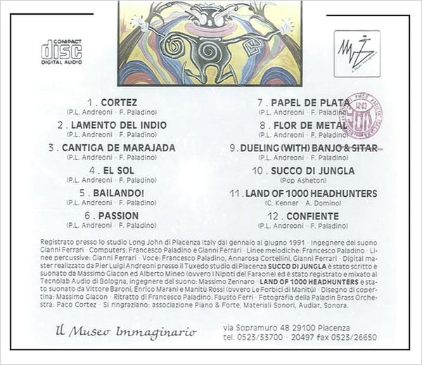 FRANCESCO PALADINO - Eroi a Rio . CD