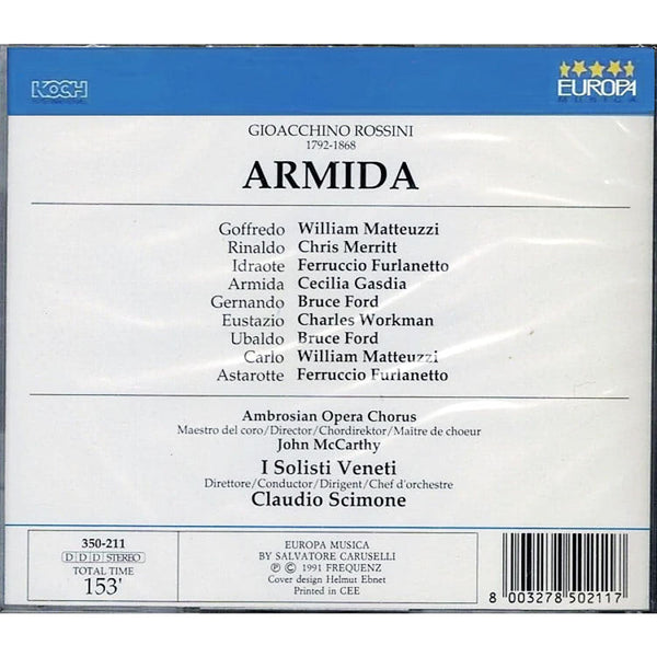 GIOACCHINO ROSSINI - Armida . 2CD