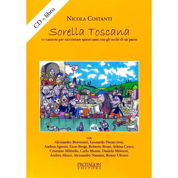 MARCO BROGI / NICOLA COSTANTI - Sorella Toscana . Book + CD