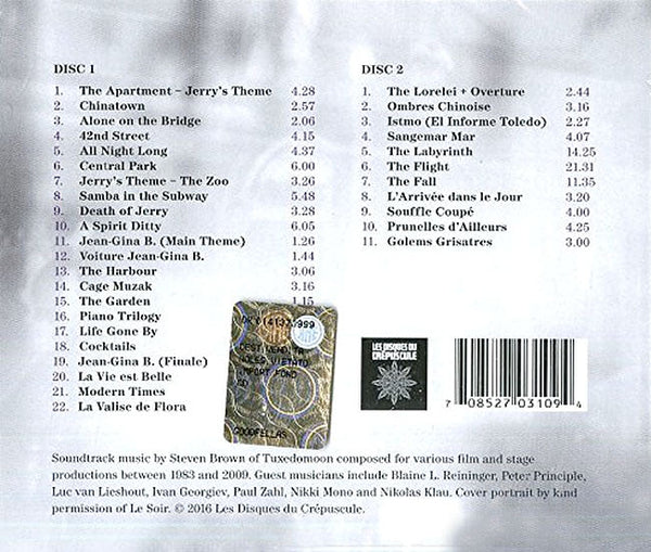 STEVEN BROWN - Music For Film & Theatre . 2CD