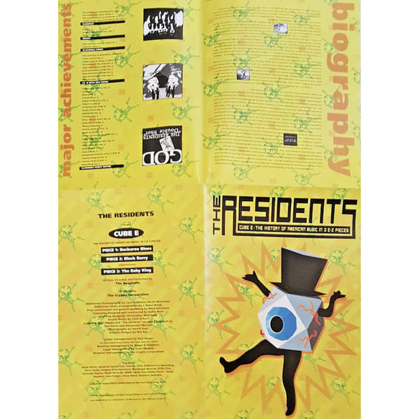 THE RESIDENTS - Cube E . Poster Book