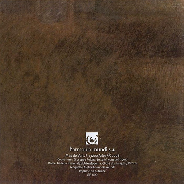 VARIOUS - Nouveautés Harmonia Mundi Janvier-Juin 2008 . CD