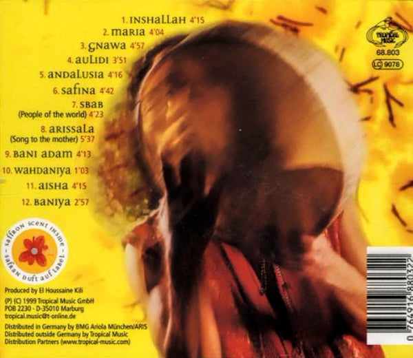 EL HOUSSAINE KILI - Safran . CD