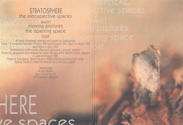 STRATOSPHERE - The Introspective Spaces . CD