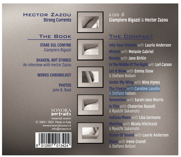 HECTOR ZAZOU - Sonora Portraits #2 . CD + Book + Cards