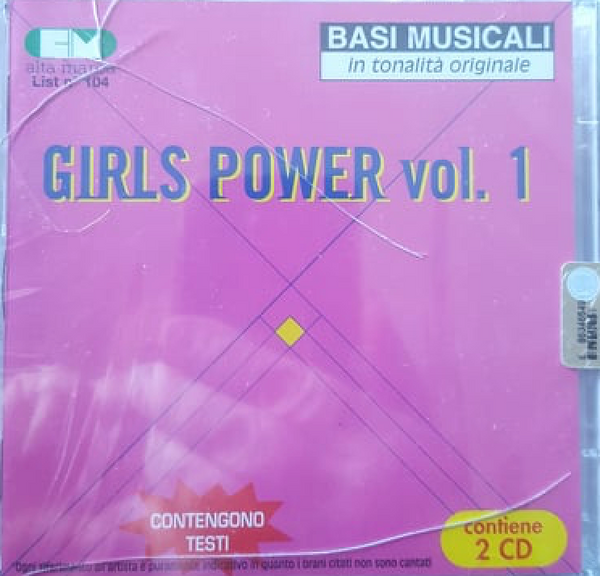VARIOUS - Girls Power Vol. 1 [ Basi Musicali ] . 2CD