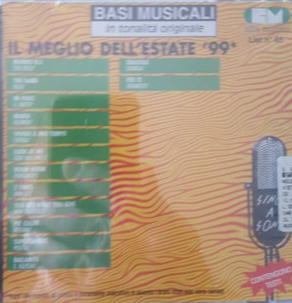 VARIOUS - Il Meglio Dell' Estate '99 [ Basi Musicali ] . CD