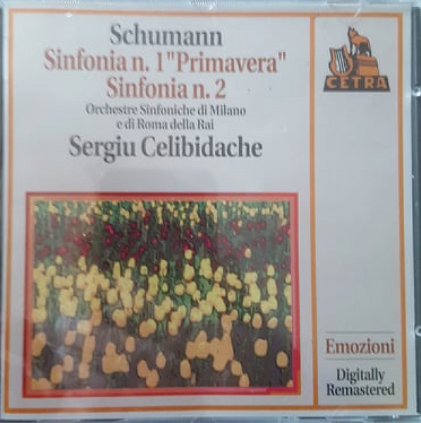 ROBERT SCHUMANN - Sinfonie 1 & 2 . CD