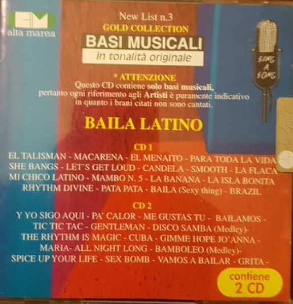 VARIOUS - Baila Latino [ Basi Musicali ] . 2CD