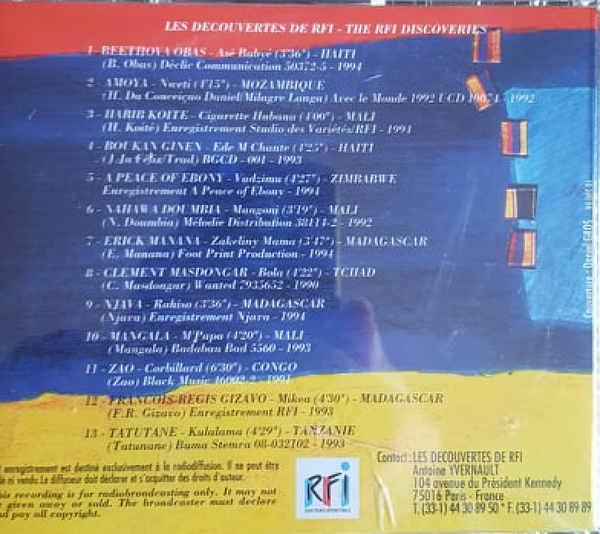 V. A. - Les Découvertes De Rfi-The Rfi Discoveries . CD