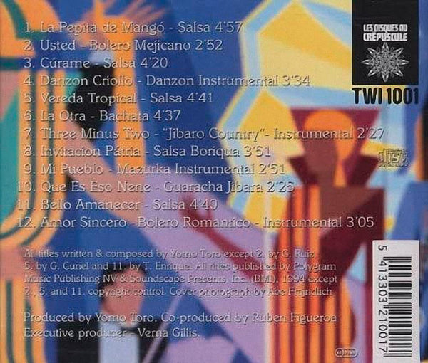 YOMO TORO - Golden Hands . CD