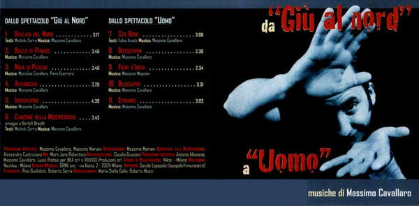 ANTONIO ALBANESE & MASSIMO CAVALLARO - Ballata del Nord - da "Giù al nord" a "Uomo" . Book+CD