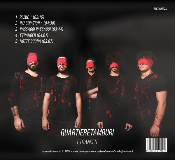 QUARTIERE TAMBURI - Etranger . CD/EP