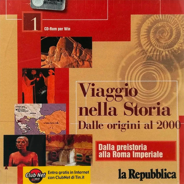 VIAGGIO NELLA STORIA - Dalla Preistoria Alla Roma Imperiale . CD ROM
