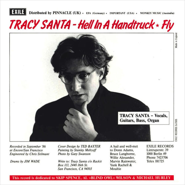 TRACY SANTA - Hell In A Handtruck / Fly - 7"